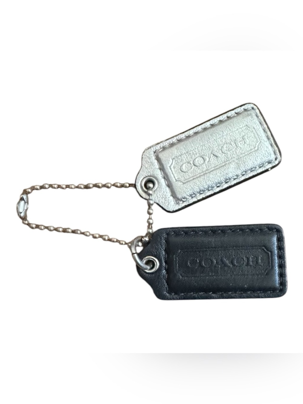 Coach leather tags bundle